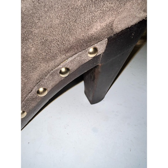 Michael Kors Brown Suede Fur Lined Heeled Boots - Picture 8 of 10